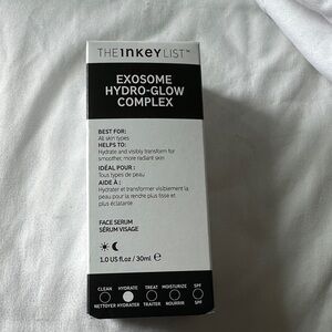 The Inkey List Exosome Hydro-Glow Complex Face Serum - White/Black